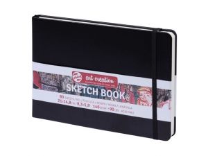 Talens Art Creation Eskiz Bloğu Sert Kapak 140 gr  21X14.8 cm Siyah