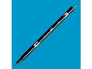 TOMBOW AB-T DUAL PEN BRUSH MARKER  Process Blue 452