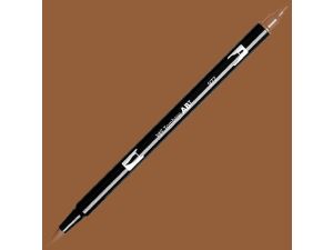 TOMBOW AB-T DUAL PEN BRUSH MARKER Saddle Brown 977