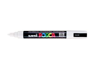 UNİ POSCA MARKER KALEM PC-5M 1,8MM-2,5MM BEYAZ