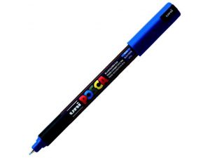Uni Posca Poster Markörü PC-1MR 0.7 mm  Mavi