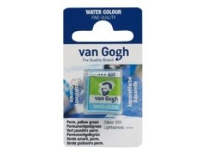 Van Gogh 1/2 tablet Sulu Boyalar 633 Permanent yellowish green