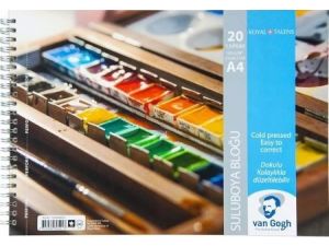 VAN GOGH  SULUBOYA DEFTERİ 300 gr/m²  A4 20 YAPRAK 