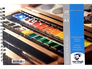 VAN GOGH  SULUBOYA DEFTERİ 300 gr/m²  A5 20 YAPRAK 