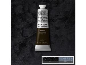 Winsor & Newton Winton Yağlı Boya 37ml Lamp Black 337 (25)
