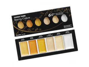 Zig Suluboya Pigment Starry Color  MC20SC/6V 6 Renk