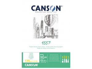 Canson 1557 Resim Defteri 120GR A5 50YP 