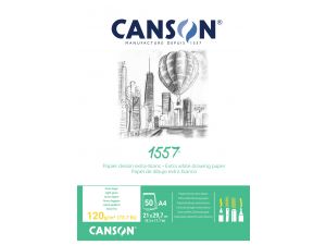 Canson 1557 Resim Defteri 120GR A4 50YP