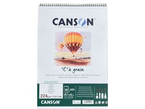 Canson C a Grain Eskiz Defteri A3 30 Sayfa - 224gr Spiralli