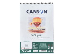 Canson C a Grain Eskiz Defteri A4 30 Sayfa - 224 gr - Spiralli