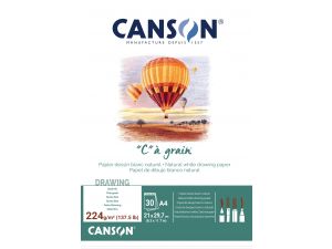 Canson C a Grain Eskiz Defteri A4 30 Sayfa - 224gr Spiralsiz