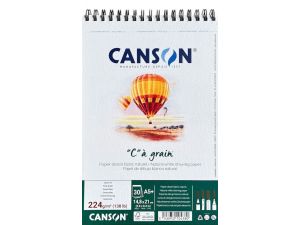 Canson C a Grain Eskiz Defteri A5  30 Sayfa - 224 gr - Spiralli 