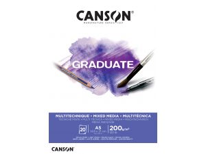 Canson Graduate Mix Media Çok Amaçlı Defter A5 200 gr  20 Sayfa 