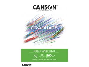 Canson Graduate Resim Defteri 160 gr A3 30 Sayfa