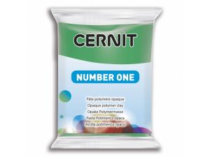 Cernit Number One Polimer Kil  56GR  GREEN 600