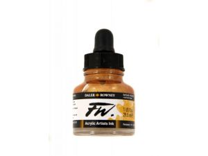 Daler Rowney FW Ink 29.5ML Akrilik Mürekkep Gold 701 