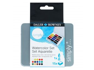Daler Rowney Simple Tablet Suluboya 15 li 