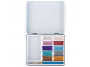 Daler Rowney Simple Tablet Suluboya Metalik 10 lu Set 