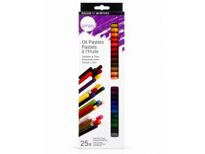 Daler-Rowney Simply 25 li Yağlı Pastel Boya Seti
