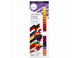 Daler-Rowney Simply 50'li Yağlı Pastel Boya Seti