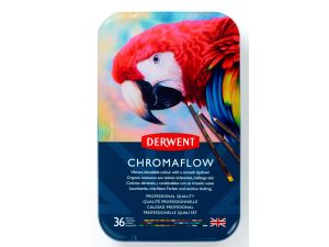 Derwent Chromaflow Kuruboya Kalem Seti 36 lı 