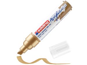 Edding Akrilik Kalem 5000 Yan Kesik Altın 924 