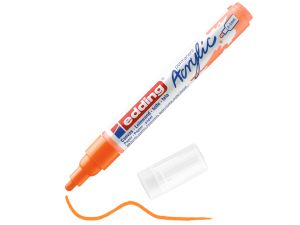 Edding Akrilik Kalem 5100 Yuvarlak Orta Uç Fosforlu Turuncu 066