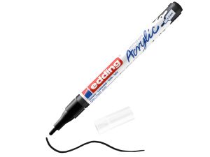 Edding Akrilik Kalem 5300 İnce Uç Siyah 901