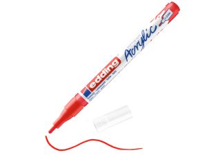 Edding Akrilik Kalem 5300 İnce Uç Trafik Kırmızı 902