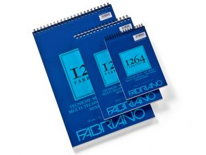 Fabriano 1264 Mix Media Çok Amaçlı Defter 300gr A4 30 Yaprak