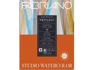 Fabriano Suluboya Defteri Studio Watercolor 300gr 28X35,6 cm 50 Sayfa %25 Pamuk Hot Pres