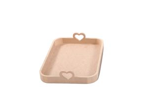 Ham Mdf Ahşap Tepsi TP63 45X33X8,5