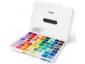 Himi Twin Cup Guaj Boya Seti 112 Renk - Beyaz Kutu + HIMI Sprey Nemlendirici 100 ml Hediye
