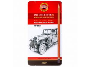 Koh-i Noor Dereceli Eskiz Cizim Kalem Seti 8B-2H 1512N 