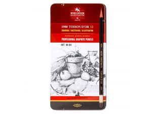 Koh-i Noor Dereceli Eskiz Cizim Kalem Seti 8B-8H 1902 