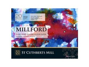 Millford Suluboya Defteri Cold Pres 410 x 310 mm 20 Sayfa 
