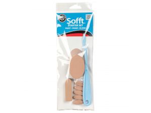 PanPastel 8’li Starter Set + Soft Sponge Applicator Knife & Cover – Profesyonel Pastel Boya Seti  