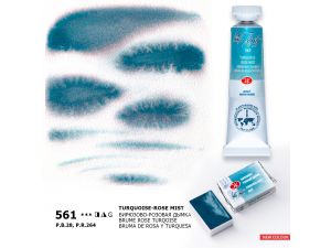 St.Petersburg Tablet Sulu Boya Turquoise-Rose Mist 561 
