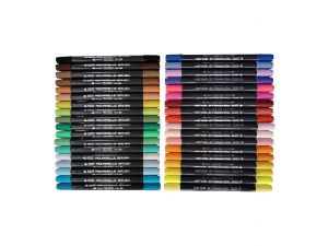 STA Çift Uçlu Su Bazlı Marker Kalem 36 Renk