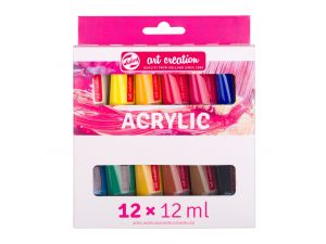 Talens Art Creation 12X12 ml Akrilik Boya Takımı 12 li 