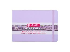 Talens Art Creation Eskiz Defteri Sert Kapak 140 gr 21X14.8 cm Pastel Violet