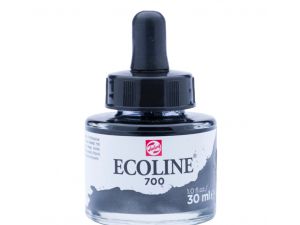 Talens Ecoline Mürekkep 30 ml Black 700