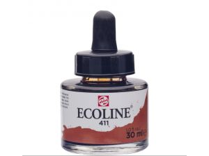 Talens Ecoline Mürekkep 30 ml Burnt Sienna 411 